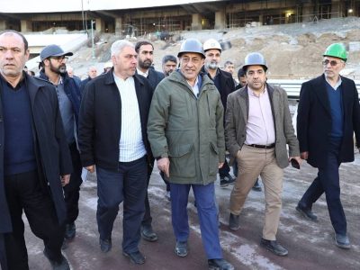 معاون رئیس جمهور: بیش از ۸۵ درصد عملیات بازسازی ورزشگاه آزادی انجام شده است